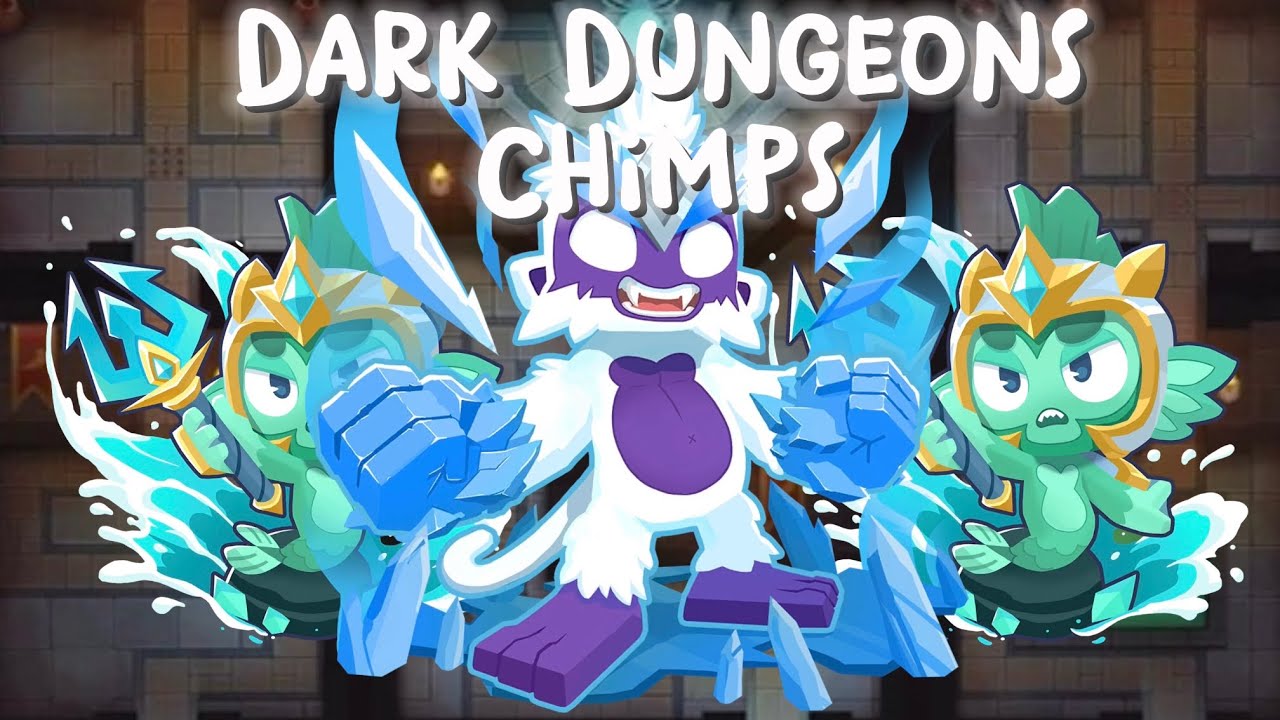 Easy Dark Dungeons Chimps Guide | No Micro | PancakeBTD | BTD6