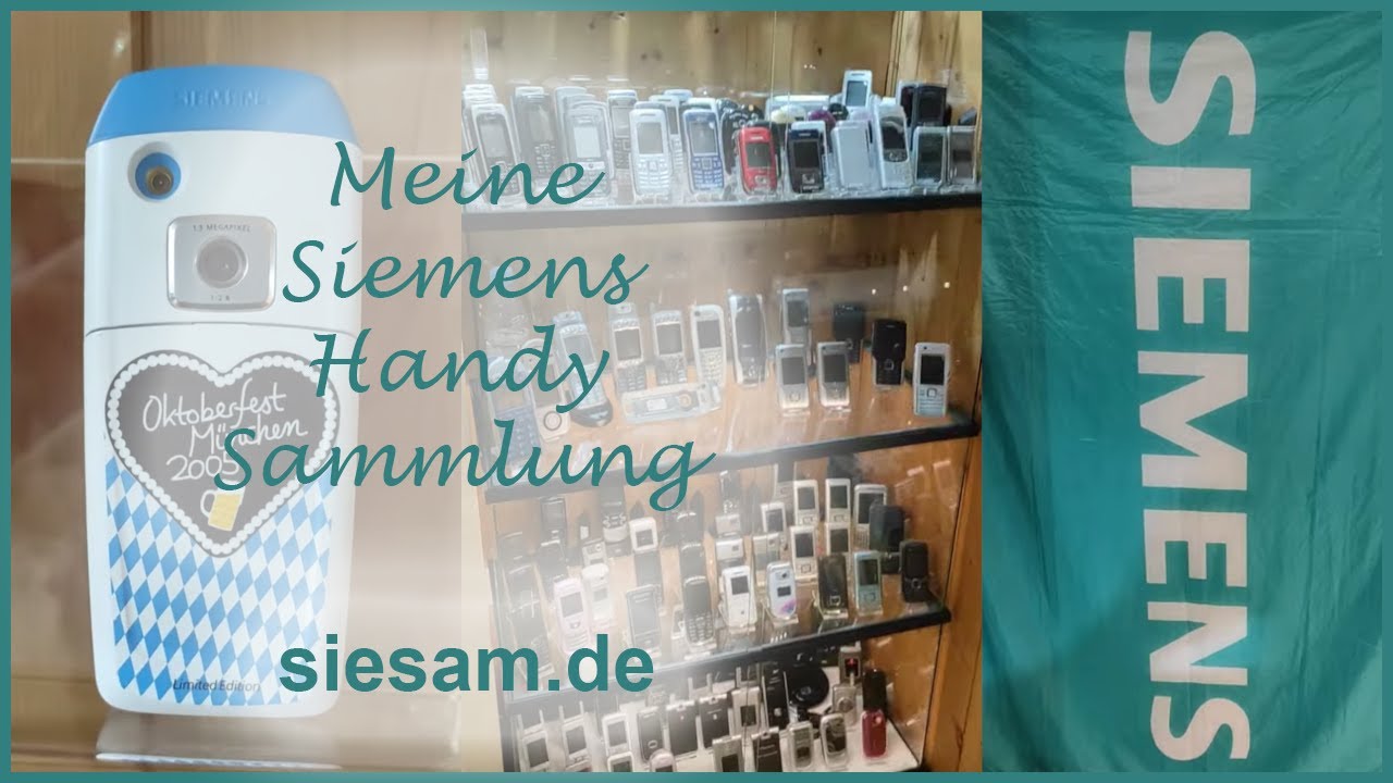 Meine Siemens-Handy-Vitrinen (siesam.de)