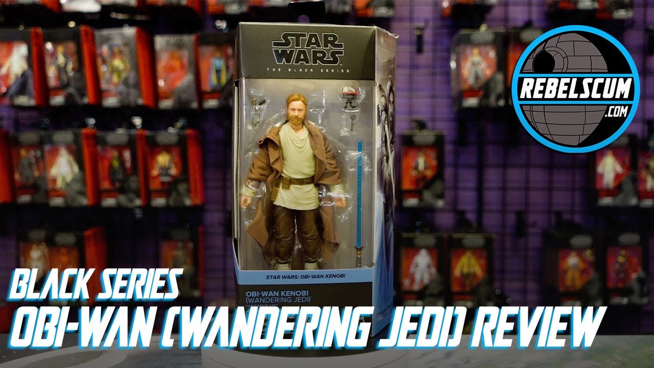 Star Wars Black Series Obi-Wan Kenobi (Wandering Jedi) Action Figure Review