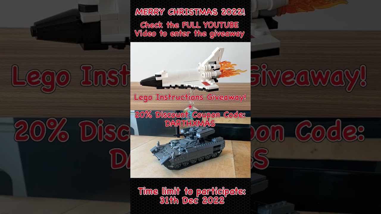 LEGO XMAS SPECIAL GIVEAWAY + 20% DISCOUNT 