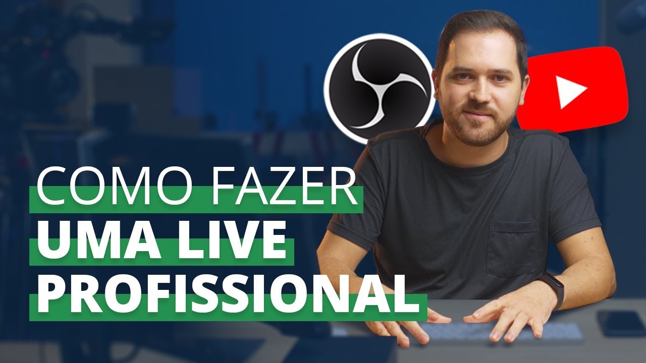 Como fazer um WEBINAR com o OBS STUDIO: Deixe sua TRANSMISSÃO AO VIVO mais profissional