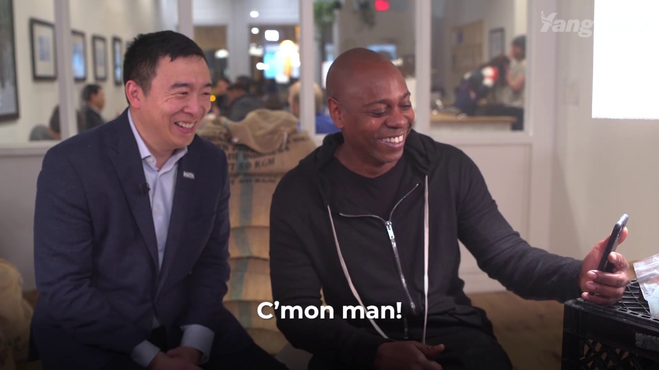 Dave Chappelle Wants You to Caucus for Andrew Yang on Feb. 3