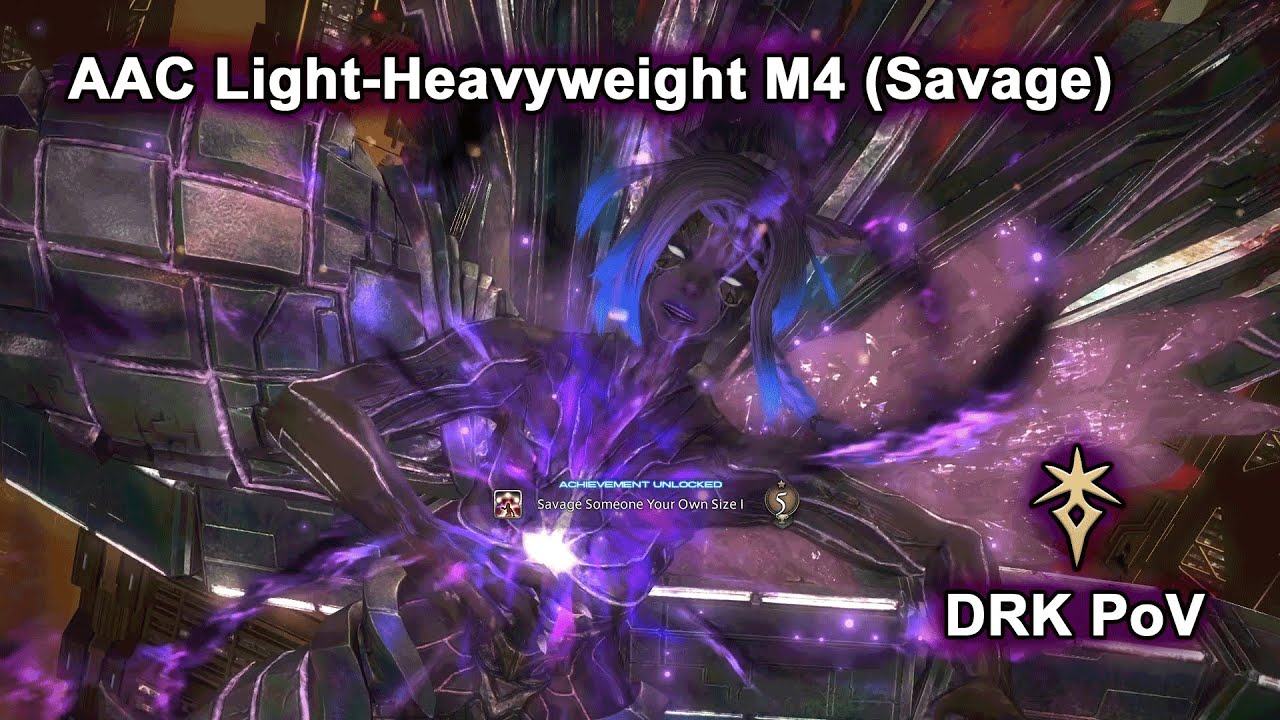 M4S Clear - DRK MT PoV - AAC Light-Heavyweight M4 (Savage) | FFXIV