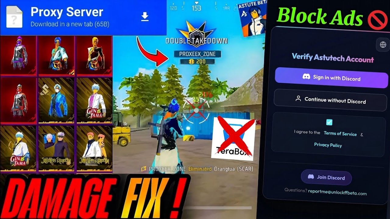 Free Fire Proxy Server 😱 | Proxy Server Free Fire | How to Download Proxy Server 🥳