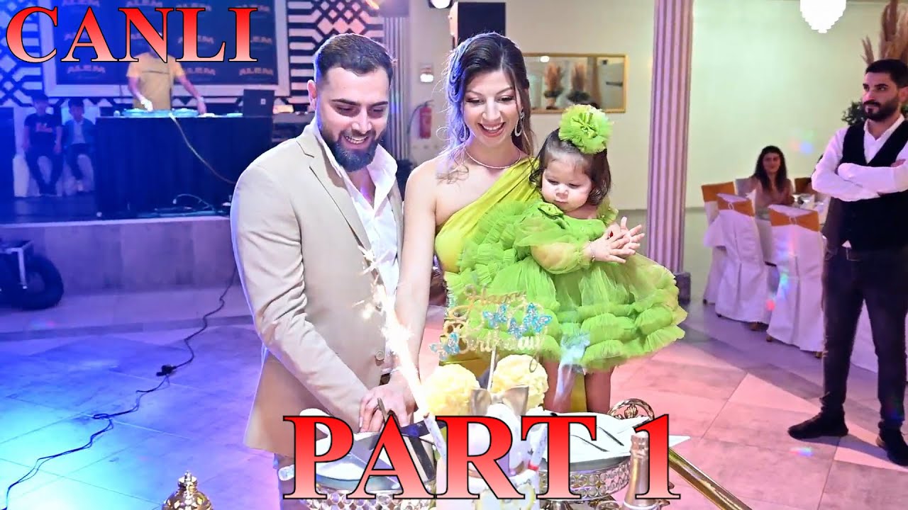 CANLI Fatima'nın 1'ci Yaş Günü Part 1