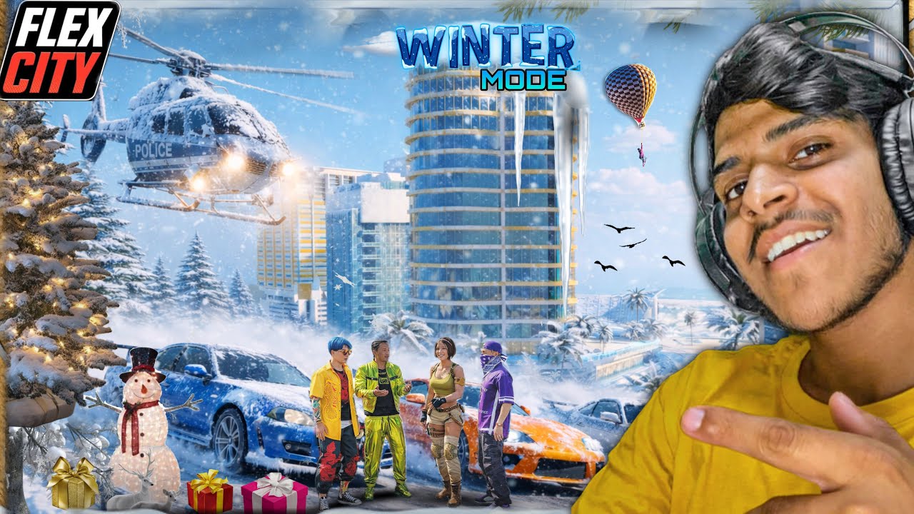 FINALLY WINTER MODE IS HERE | FLEX CITY GAMEPLAY 