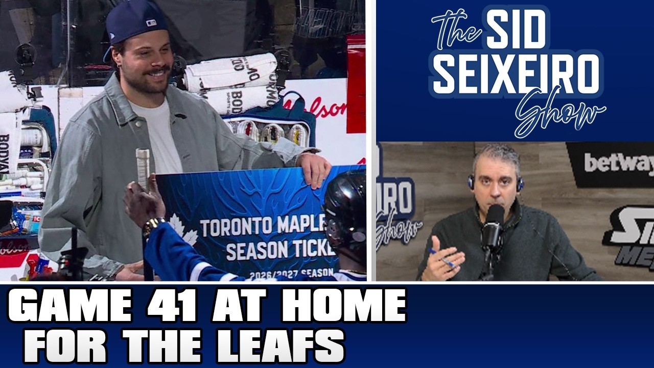 Game 41 At Home For The Leafs | The Sid Seixeiro Show Apr 14