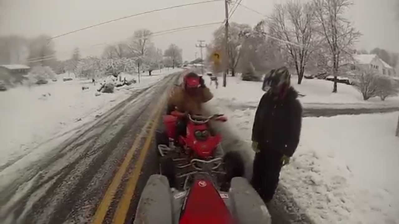 Saving a 400ex In A Snow Storm