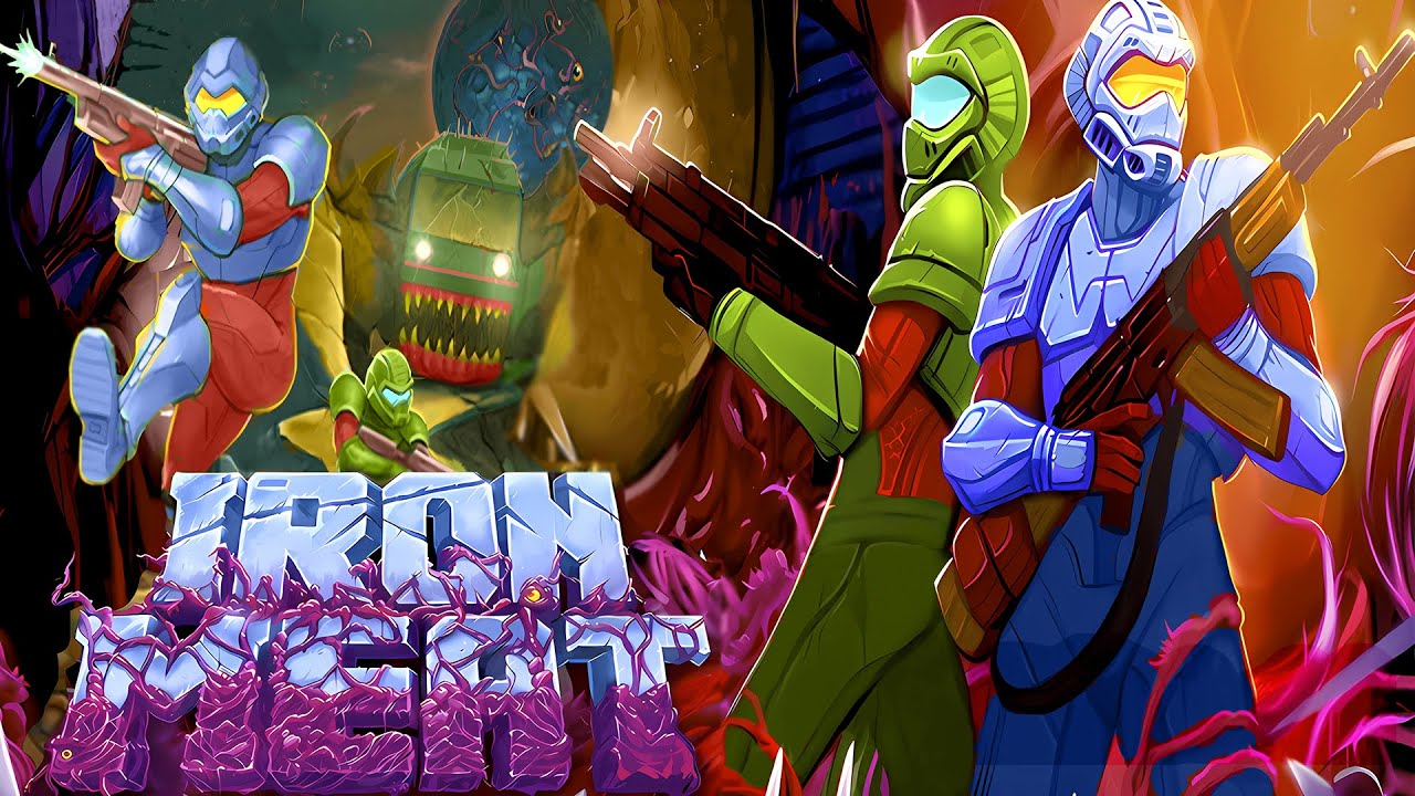 Iron Meat / 2 Players / Run'N Gun / Longplay / No Commentary /