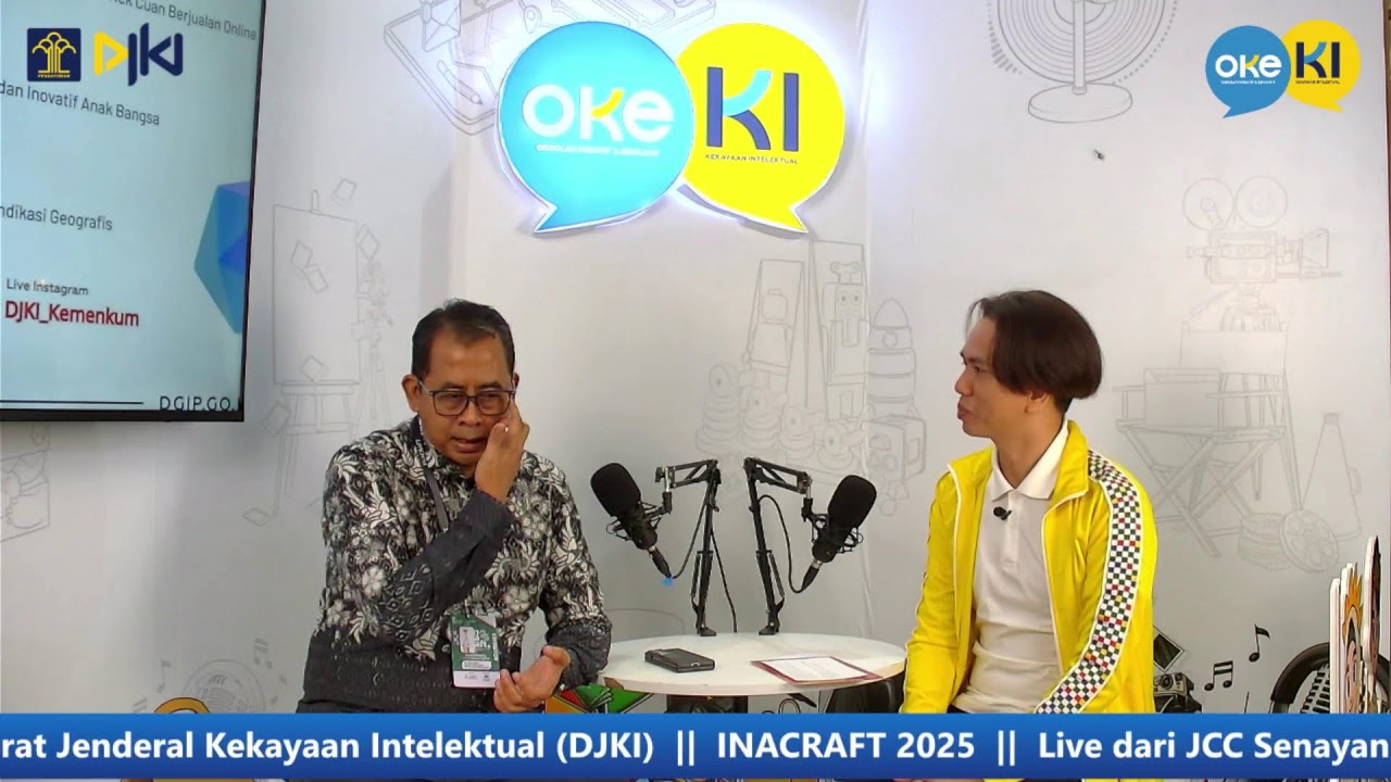 OKE KI : 2025 sebagai Tahun Hak Cipta & Desain Industri