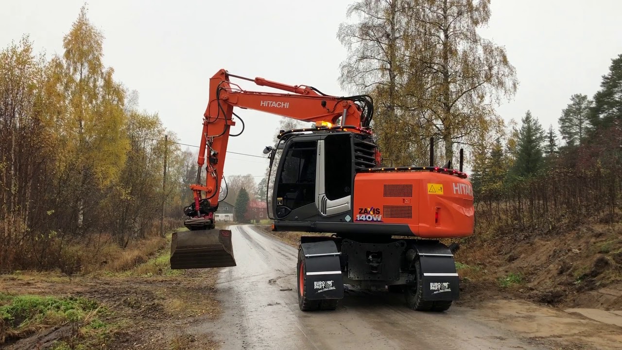 Köp Hjulgrävmaskin Hitachi Zaxis 140W på Klaravik.se