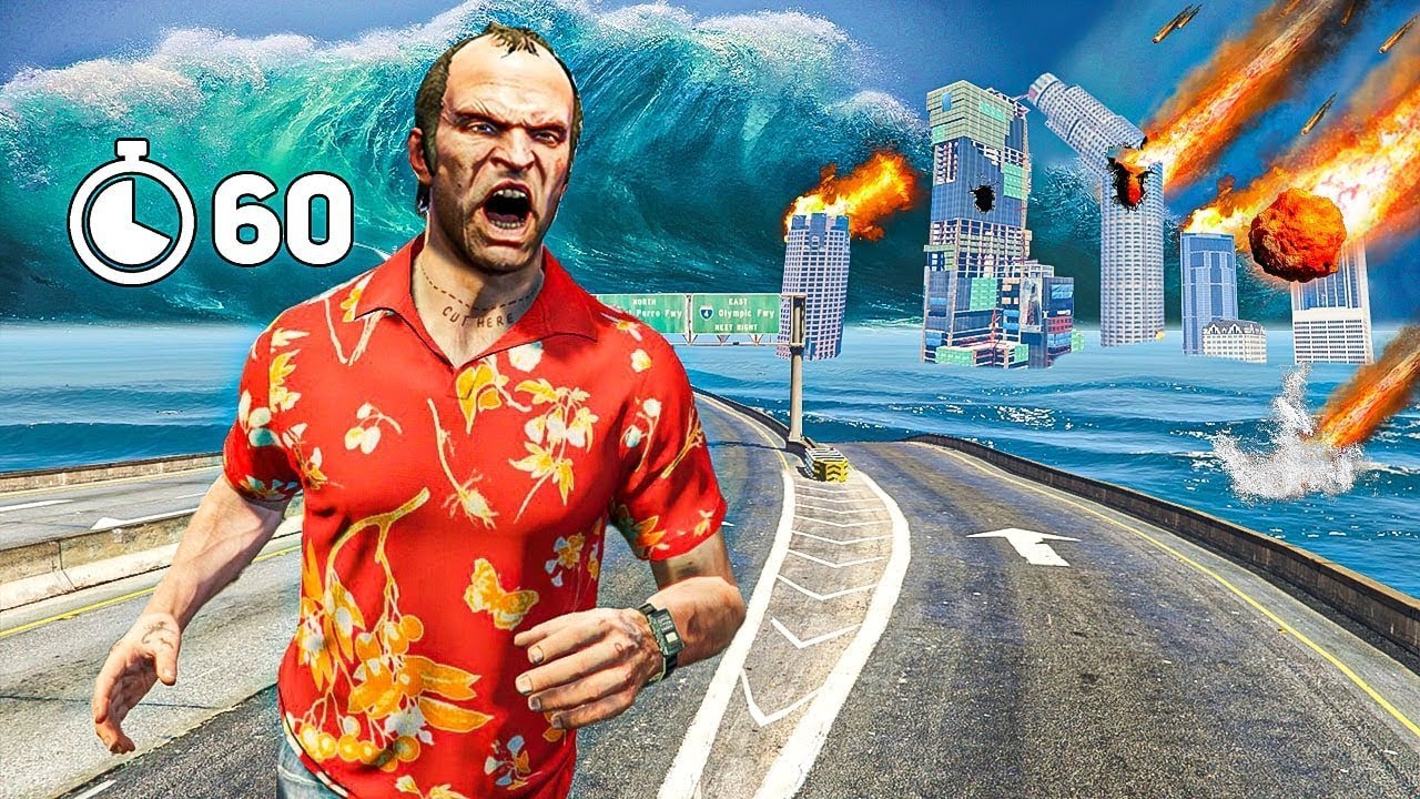 GTA 5 but the World ENDS Every 60 Seconds