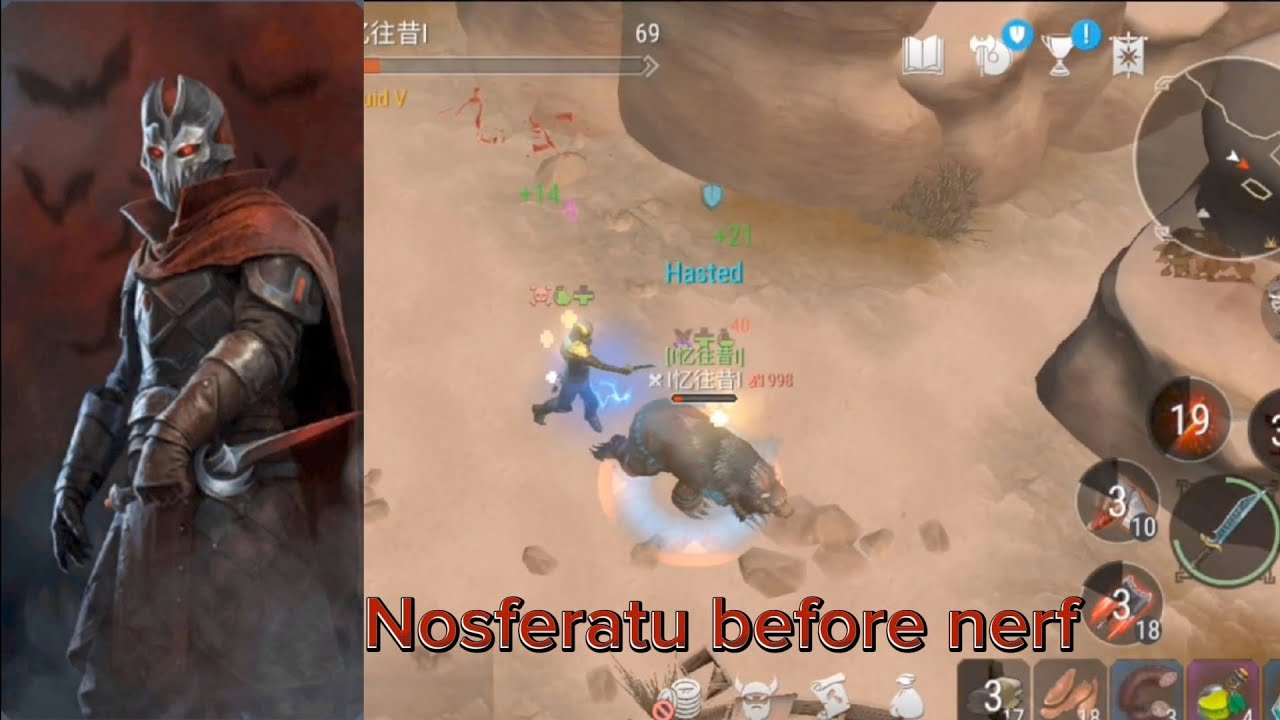 Frostborn PvP Solo | Nosferatu will be nerfed in the next update 🩸🗡️