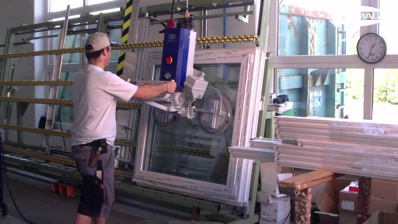 Vacuum Lifting Device - Handling of glass panes | Schmalz