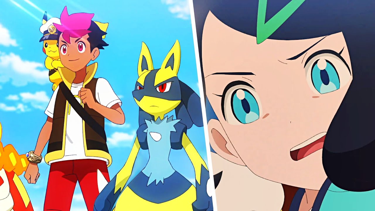 Shiny Rayquaza VS Legendaries - Roy Catches Shiny Lucario - Pokemon Horizons Episode 89 AMV
