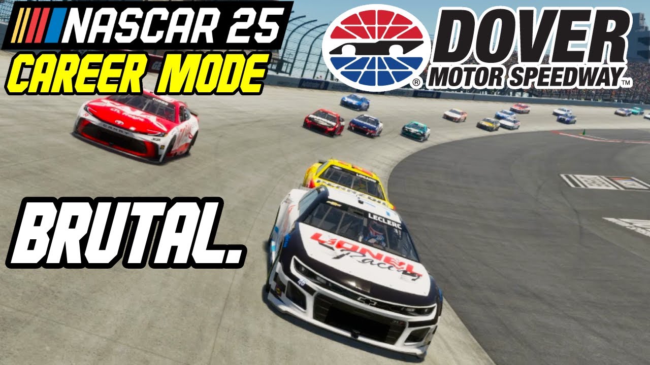 THE MONSTER MILE IS TERRIFYING...| NASCAR 25 Career Mode