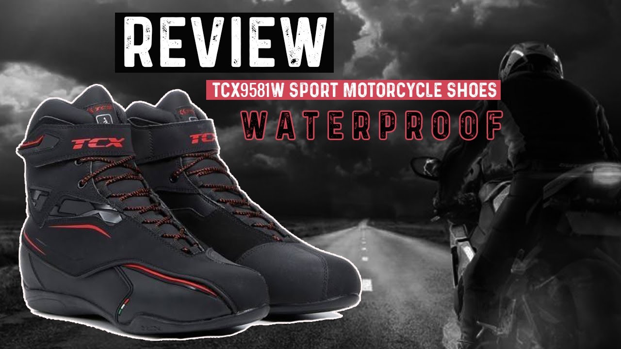 TCX 9581W ZETA WATERPROOF SPORT MOTORCYCLE SHOES | REVIEW RIDING BOOT | MURAH DAN BERBALOI !!