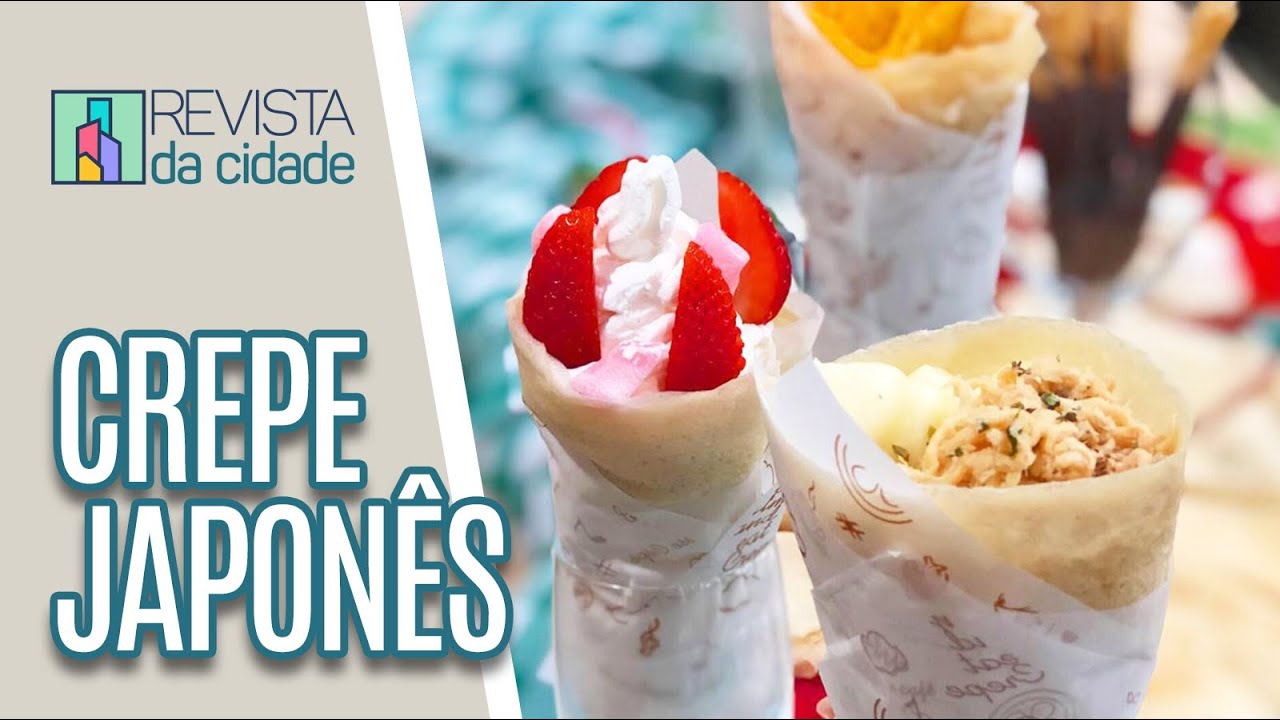 Crepe japonês - Revista da Cidade (21/02/20)