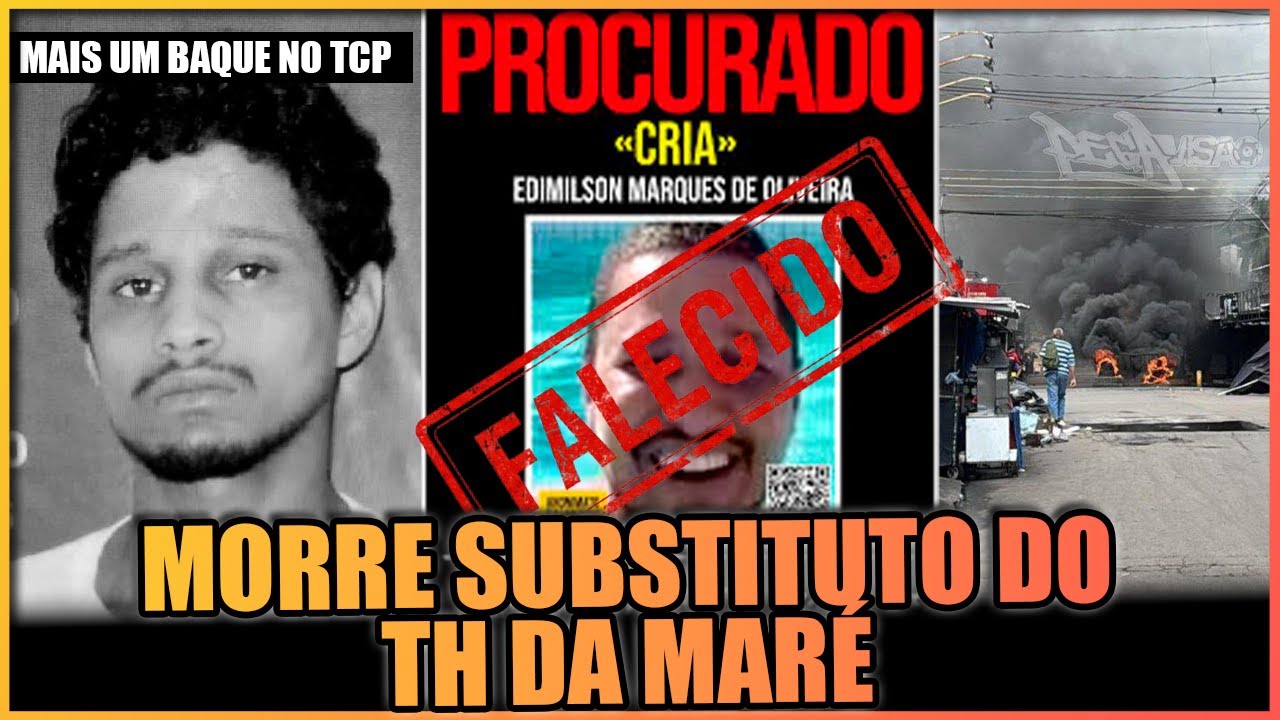 O FIM DE CRIA DA MARÉ, O HOMEM QUE ESTAVA NO COMANDO NO LUGAR DO TH DA MARÉ