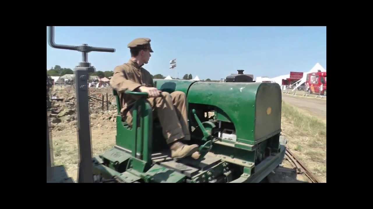 Battlefield Railway System - Simplex Trench Loco - War & Peace Revival 2013