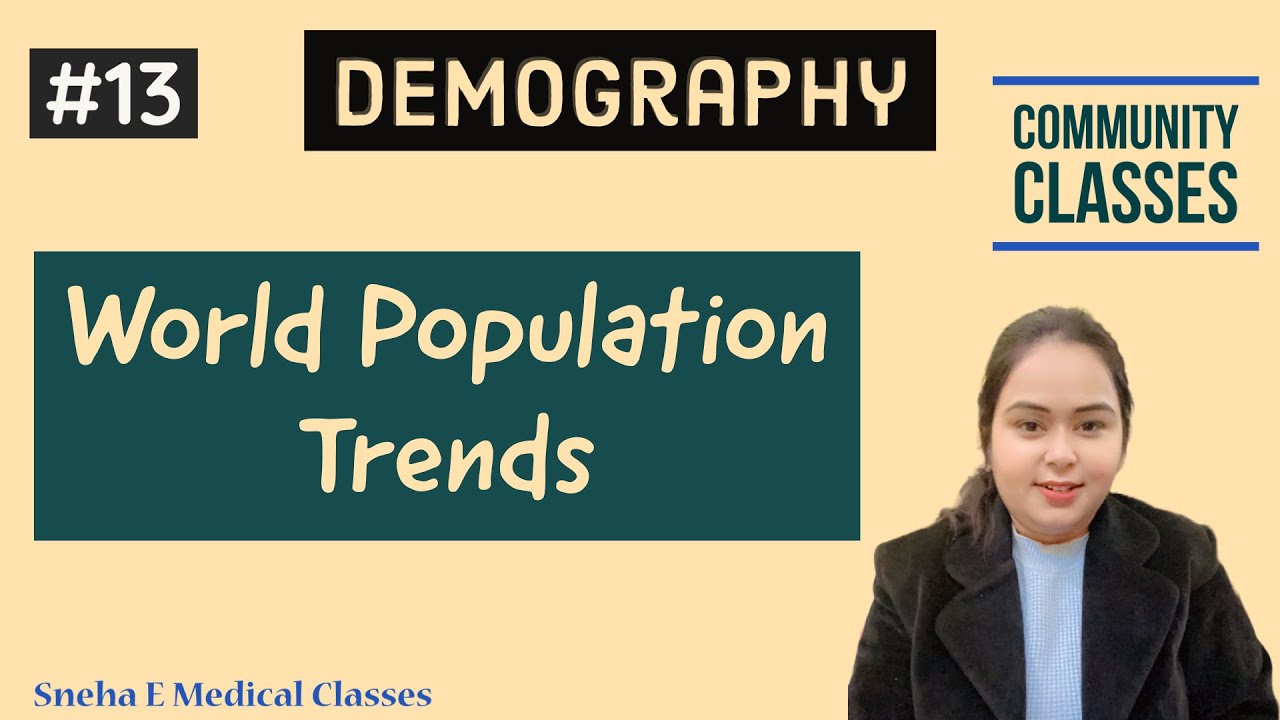 World Population Trends !! Community Health !! Hindi !!