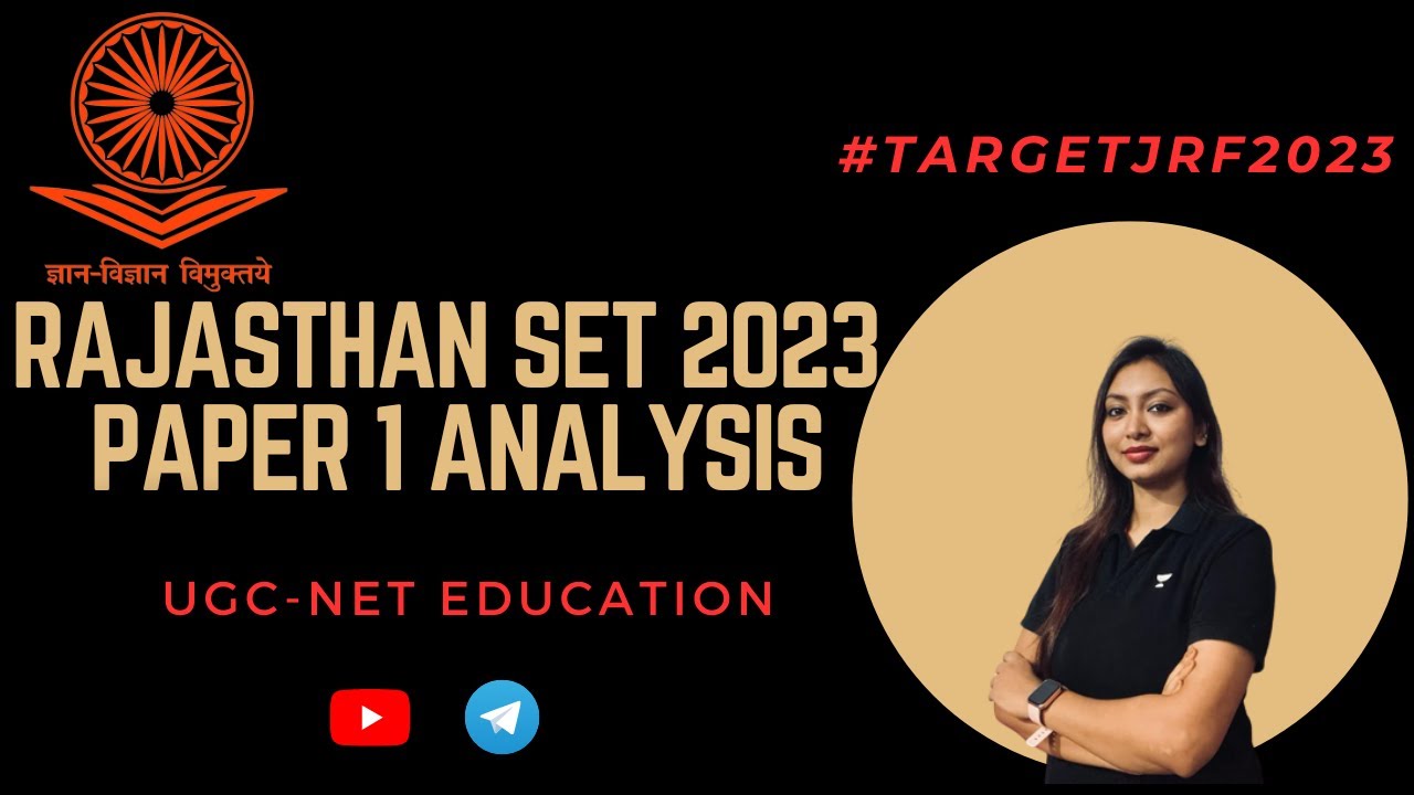 Rajasthan SET Paper 1 Analysis (2023)