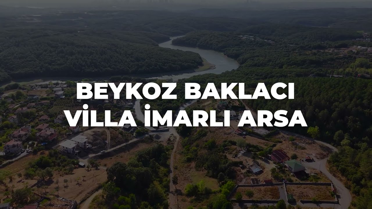 BEYKOZ BAKLACI 1029 M2 KONUT İMARLI SATILIK ARSA