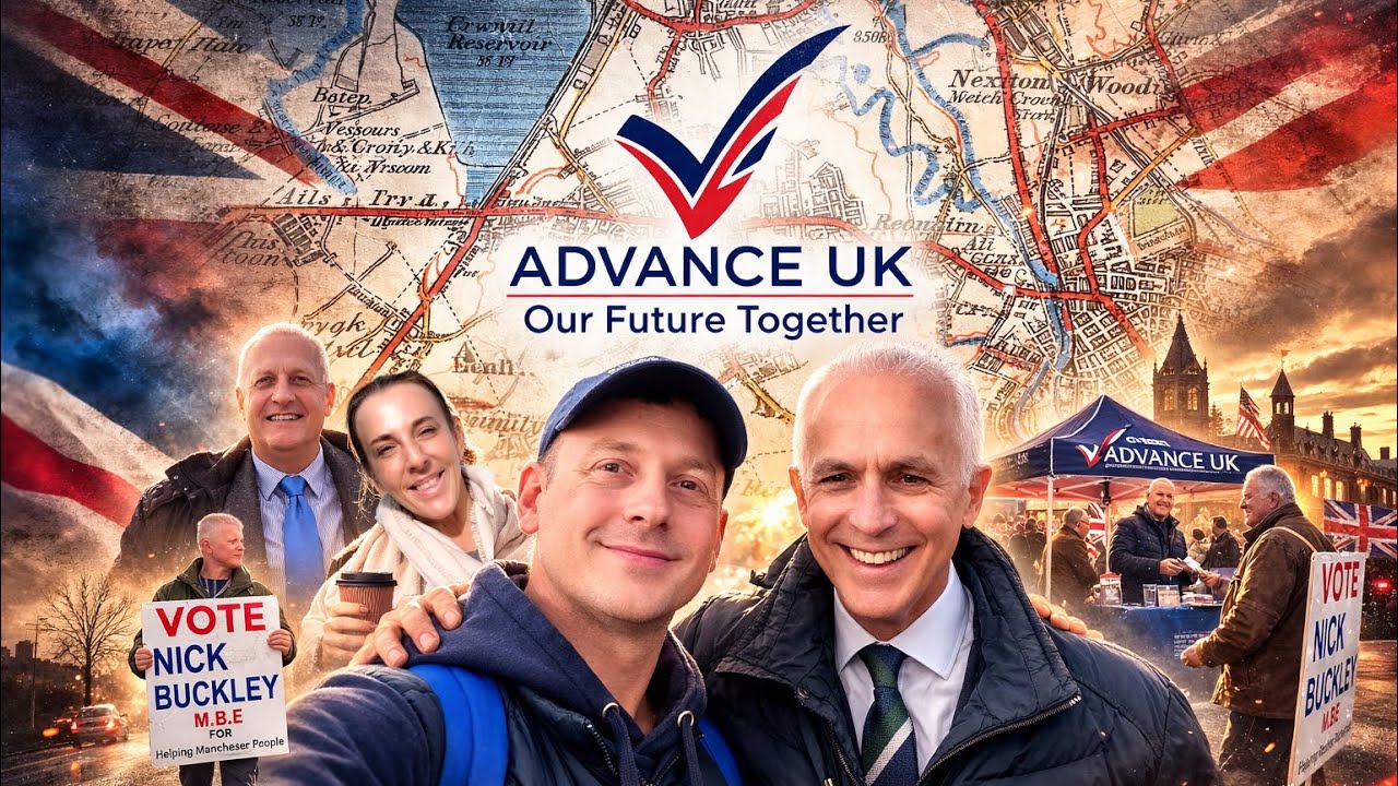 Advance UK Rally in Denton | Nick Buckley for Gorton & Denton | Full Event Coverage