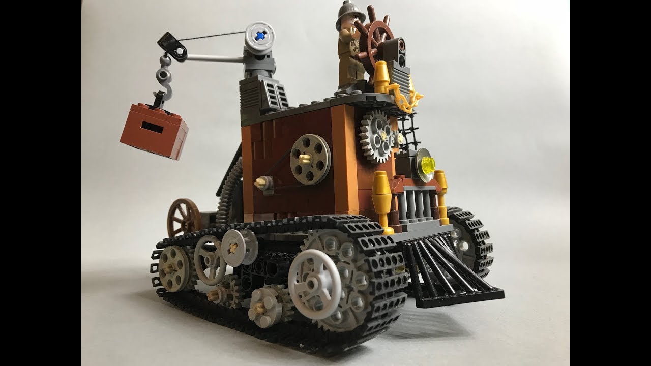 LEGO RC steampunk TANK /W instruction
