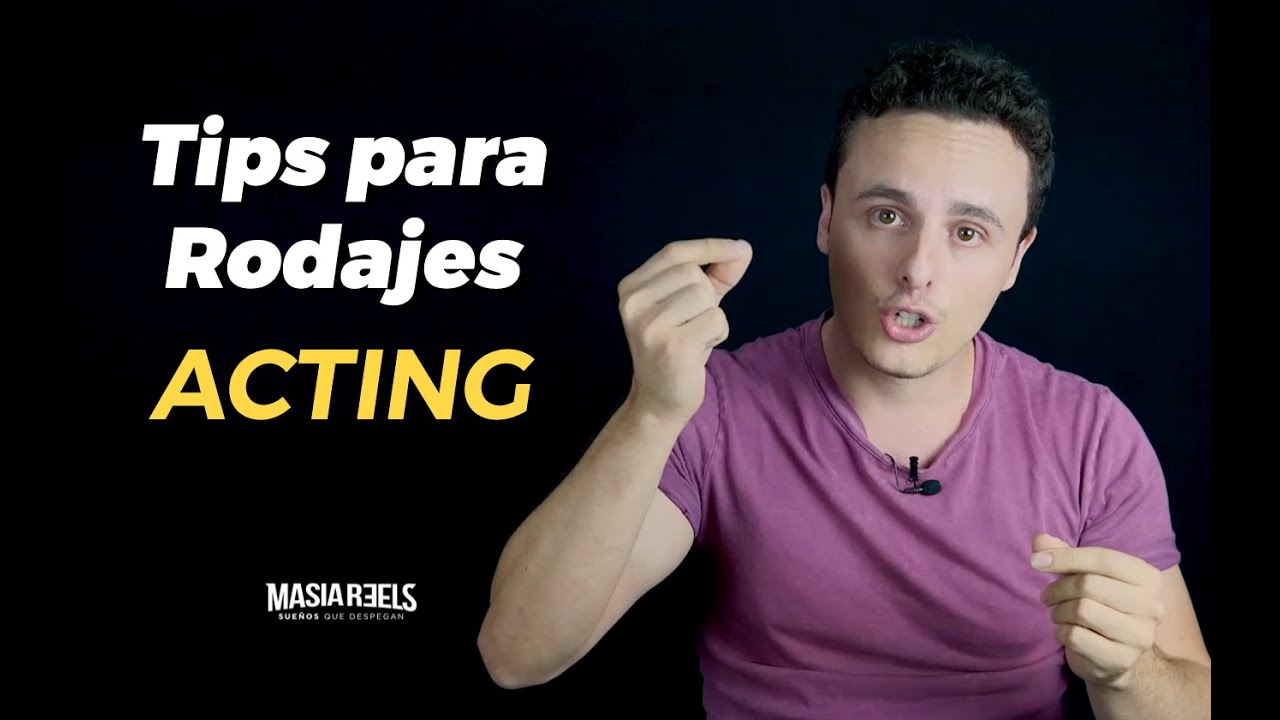 RUEDA GRATIS TU VIDEOBOOK - Tips de ACTING