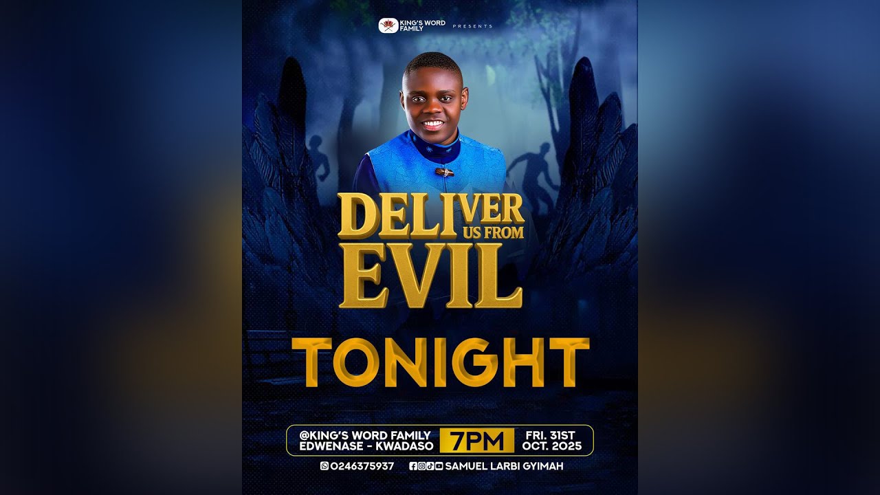 📌LIVE FROM KUMASI - DELIVER US FROM EVIL ALL NIGHT SERVICE WITH PROPHET LARBI GYIMAH| 31-10-2025