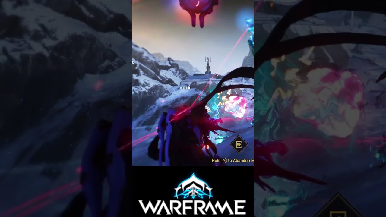 Warframe Action Gameplay 