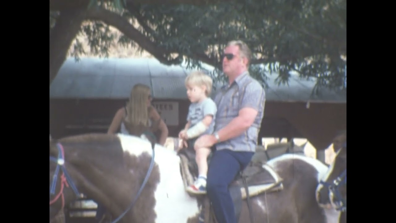 1977 Horseback ride