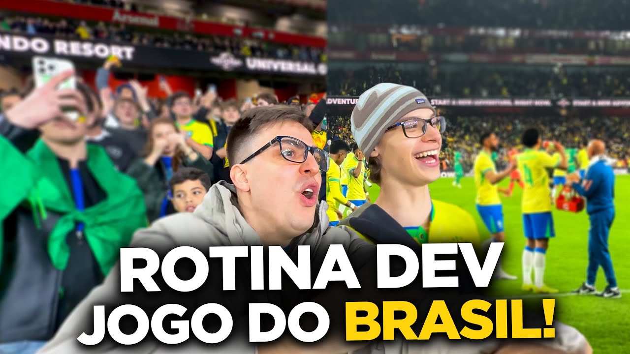 Meu dia como Engenheiro de Software em Londres e Jogo do Brasil