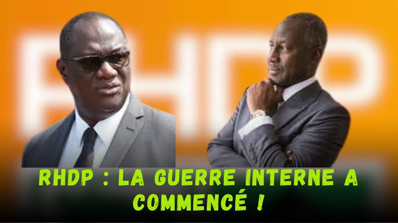 RHDP : la succession s'accélère, le chaos commence !