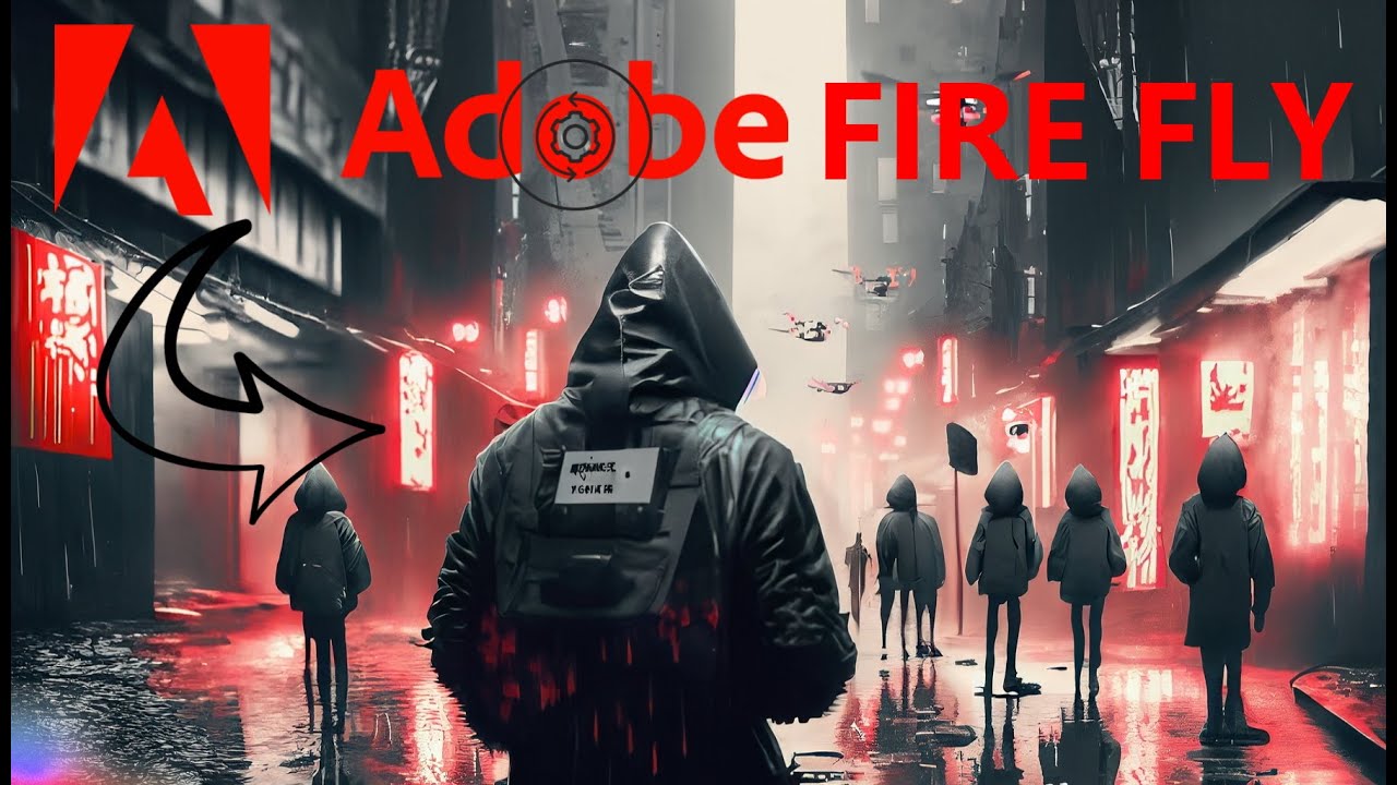 Adobe Firefly : Easy black and white/red flare guide (BETA) 