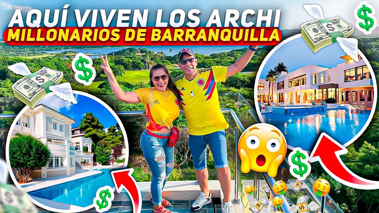 SORPRENDIDO⚠️Con LAS MANSIONES MÁS COSTOSAS, LINDAS  y EXCLUSIVAS DE BARRANQUILLA😃De US 4 Millones💵