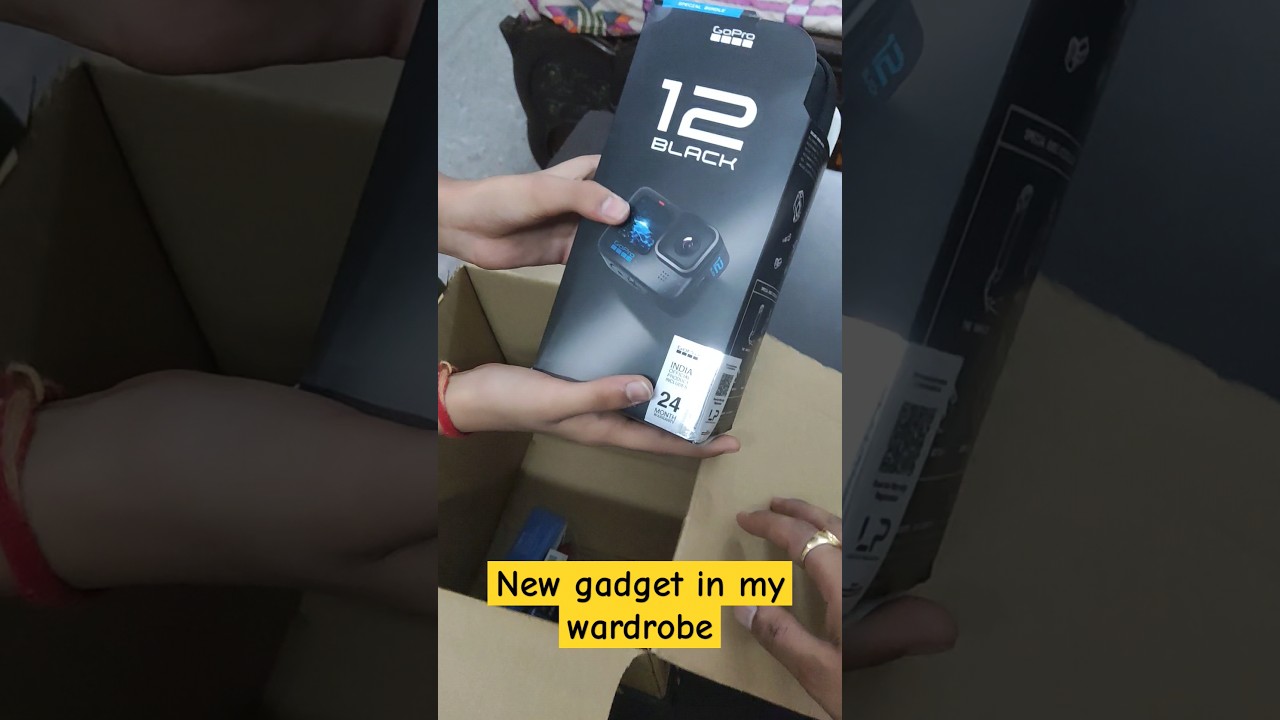New Gadget #gopro12 #gopro12black