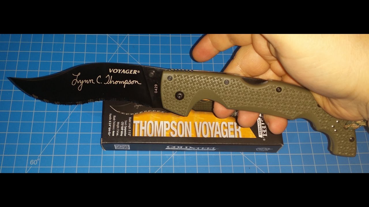 The Lynn Thompson Voyager Vaquero: Cold Steel Serrated Destructiveness