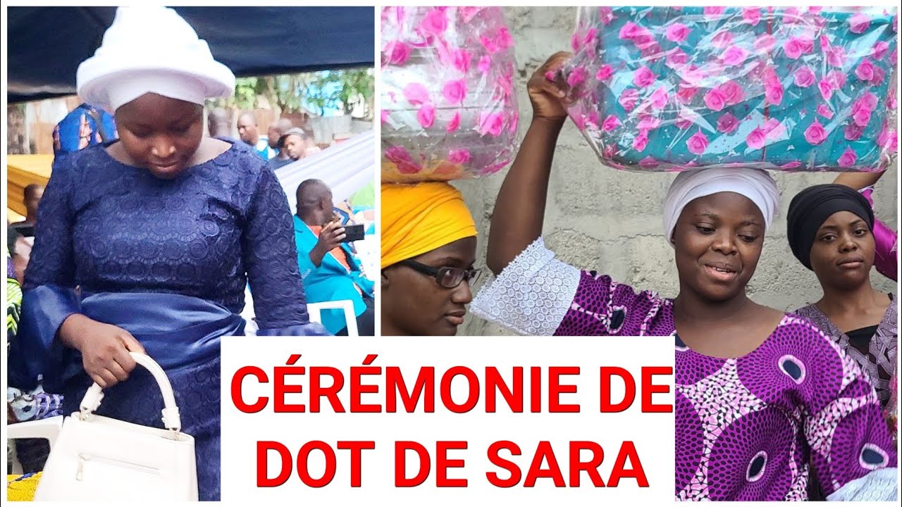 💜❤️💛CÉRÉMONIE DE DOT DE SARA/ JESUS-REVIENT COTONOU