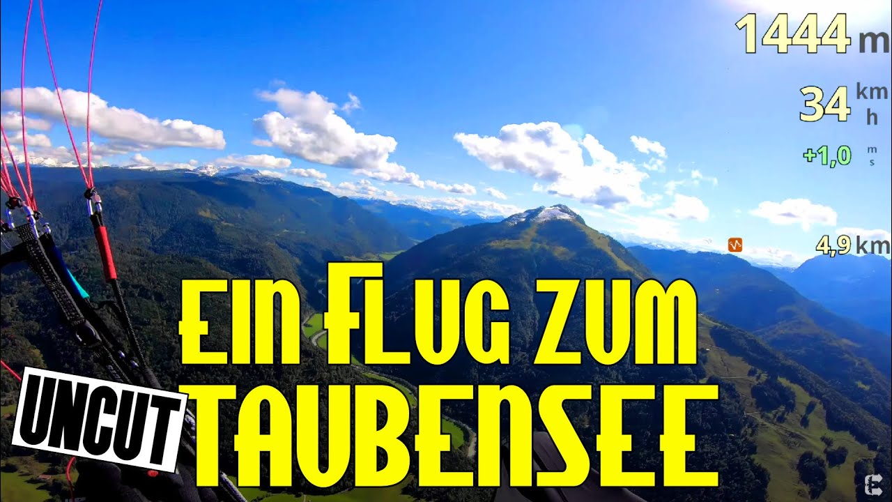 [UNCUT] Wer tief fliegt, braucht Engelsgeduld. Ein Flug zum Taubensee.