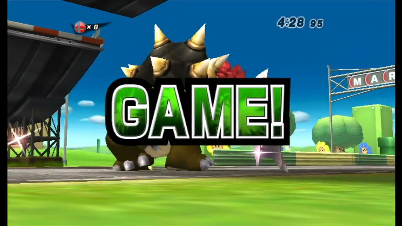 Brawl Classic Mode Bowser Color 2
