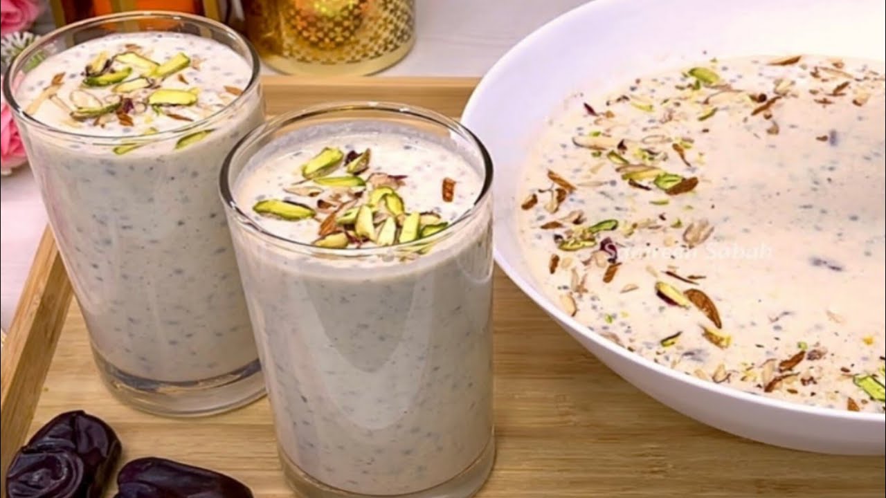 Ramadan Special Drink Recipe | Creamy Healthy Drink For Iftar & Suhoor | RR Daily Cooking |