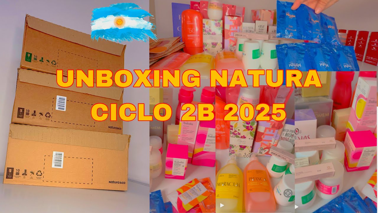 UNBOXING NATURA CICLO 2B 2025 | UN DÍA VOLVIMOS 💪🫶❤️