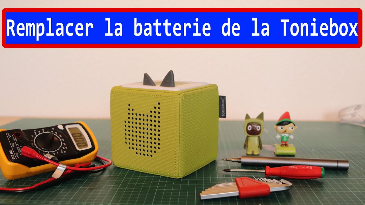 Ma Toniebox neuve avait déjà une batterie morte… voici la solution ! ⚡