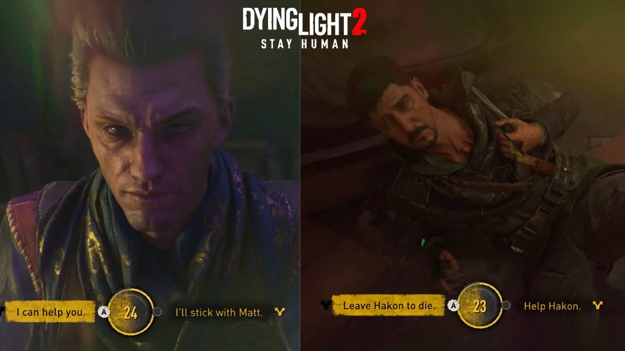 All Bad Choices In Dying Light 2