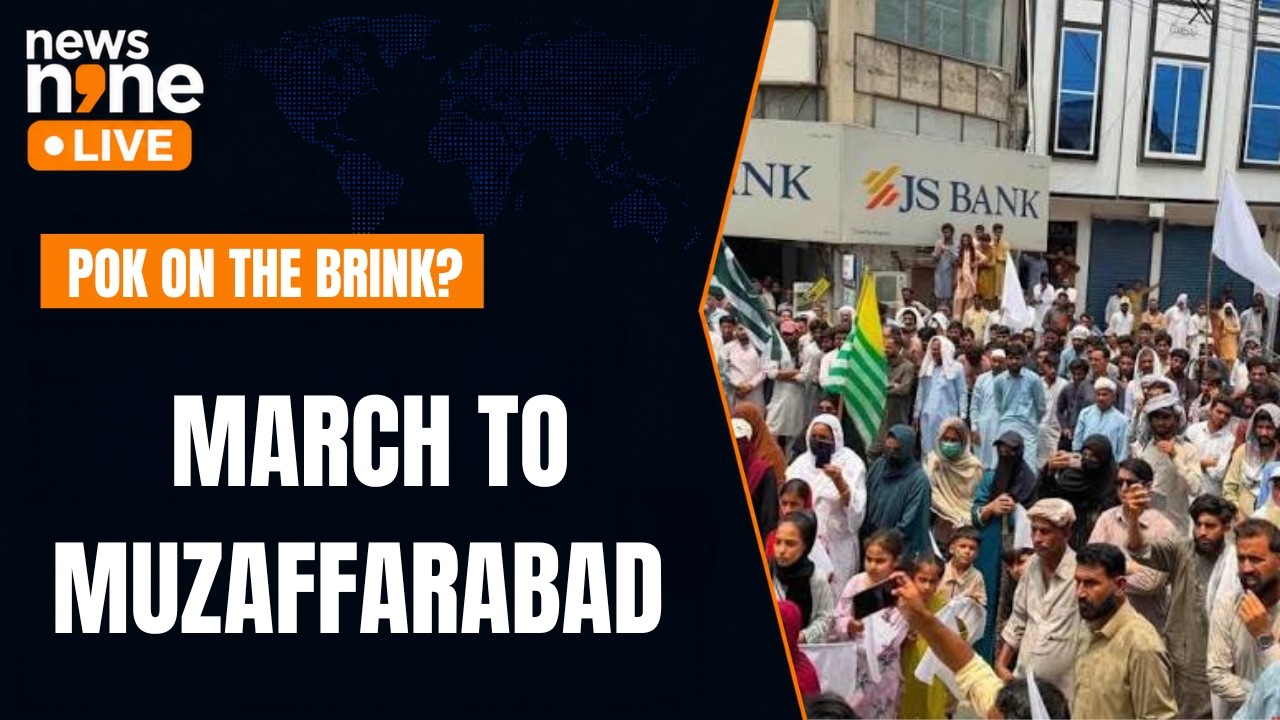 PoJK Protest Intensifies: Thousands March to Muzaffarabad After Talks Fail