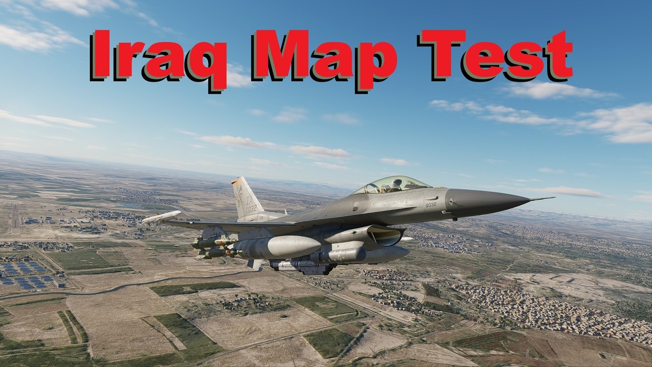 DCS: Trying out the IRAQ map
