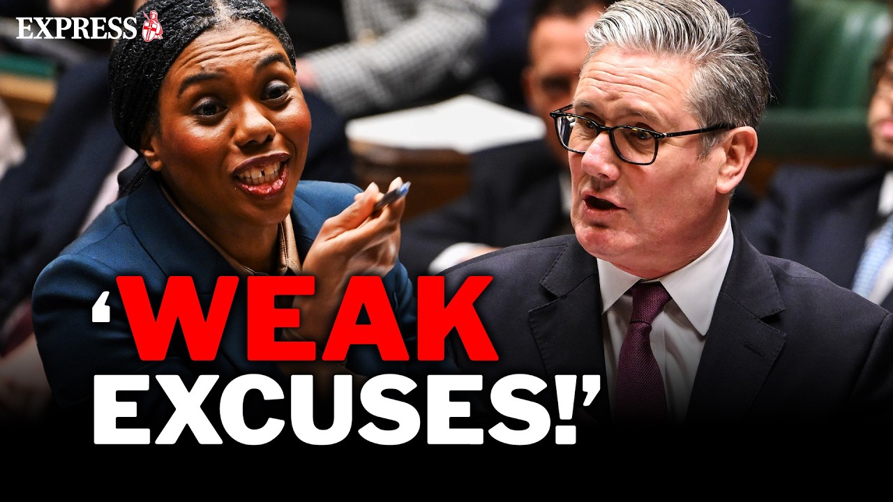 'WEAK EXCUSES! - Starmer's Iran 'indecisiveness' SLATED by Kemi Badenoch in Commons putdown