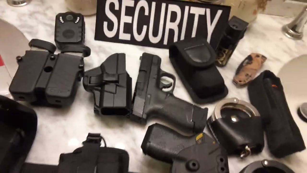 My EDC Duty Belt Setup: California Security Officer